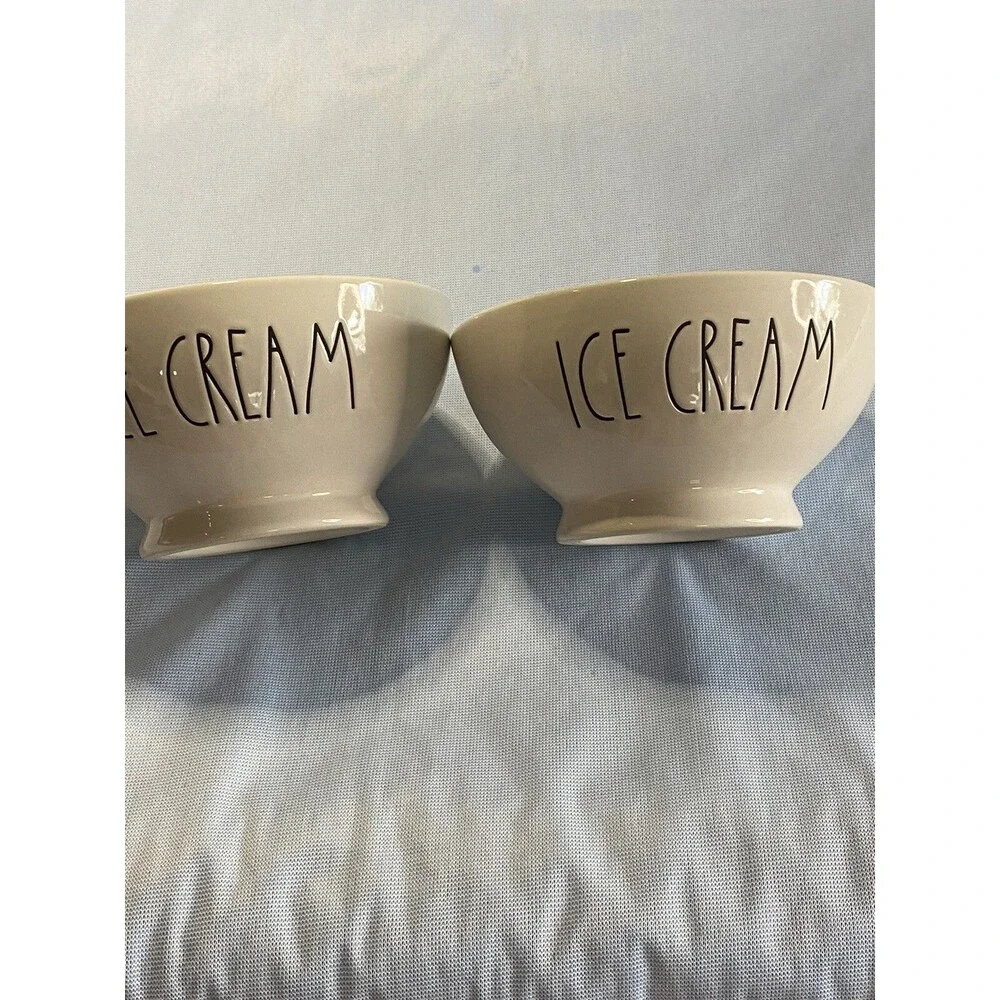 2 Rae Dunn by Magenta Artisan Collection Ceramic Bowls  